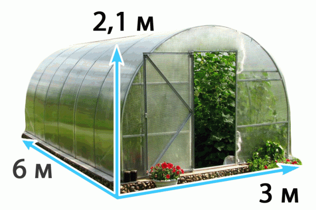 Установка теплицы из поликарбоната своими руками