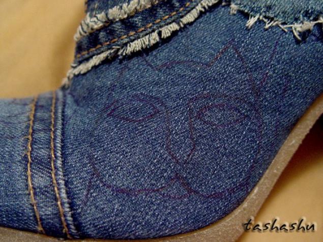 Апгрейд сапог, или безотходная джинса., фото № 10