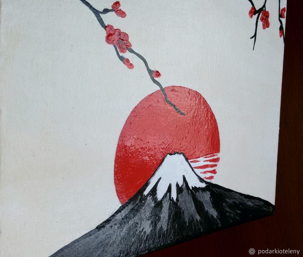 Создаем триптих «Сакура» — для тех, кто не умеет рисовать, фото № 13