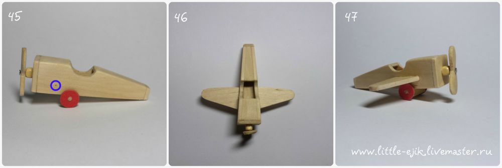 Делаем миниатюрный самолетик для игрушки, фото № 18