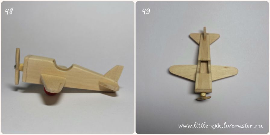 Делаем миниатюрный самолетик для игрушки, фото № 19