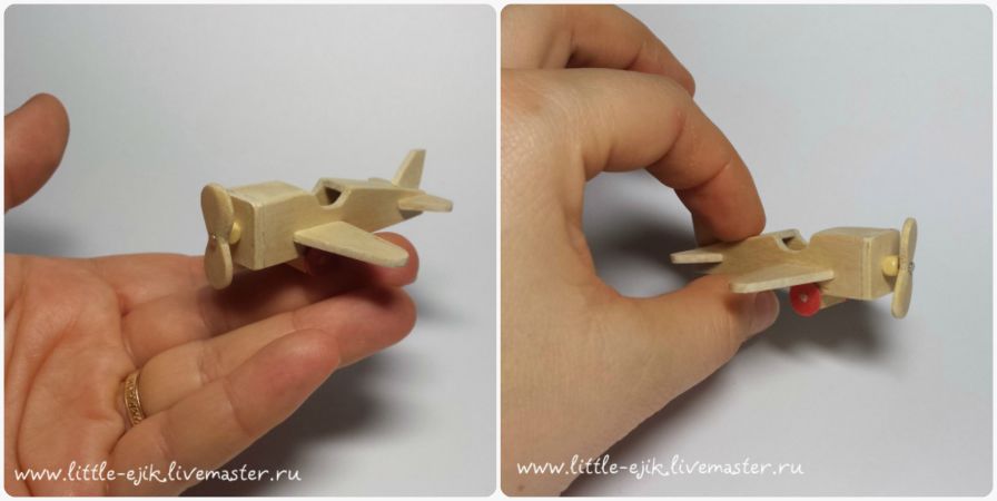 Делаем миниатюрный самолетик для игрушки, фото № 21