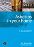 Asbestos in your home