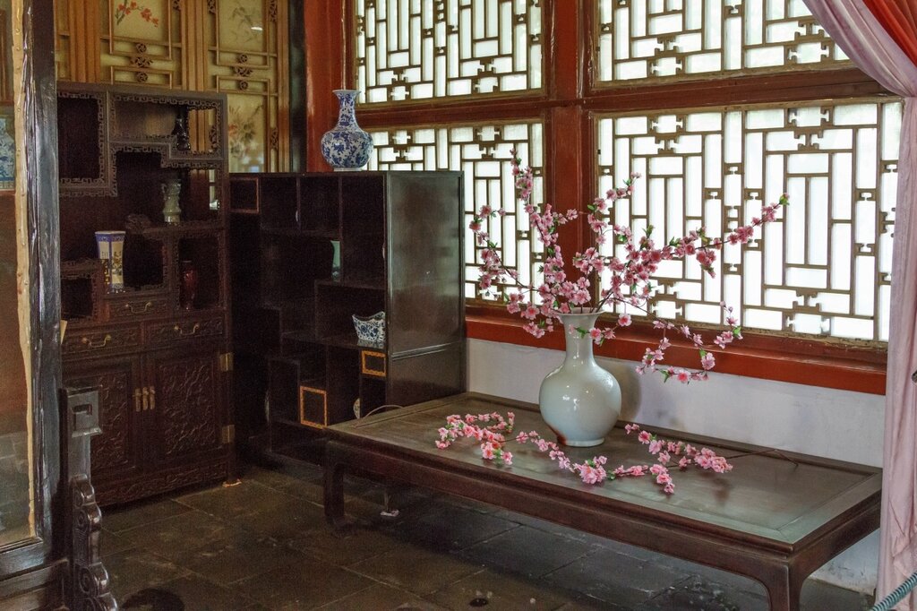 традиционный китайский интерьер, китайская мебель
