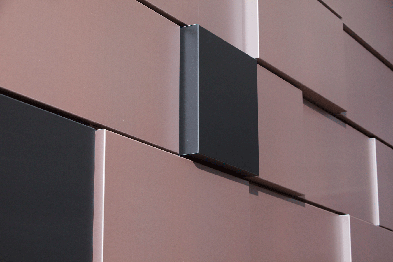 Современные алюминиевые фасадные кассеты
