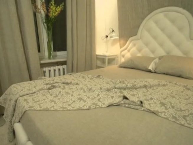 Спальня в квартире Дмитрия Нагиева после ремонта