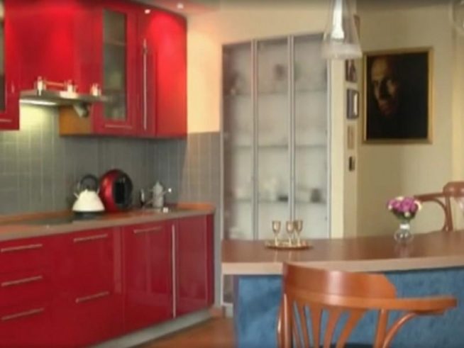 Кухня в квартире Дмитрия Нагиева до ремонта