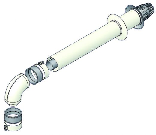 коаксиальная труба для газового котла