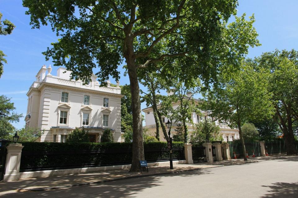 8. Особняк Kensington Palace Gardens