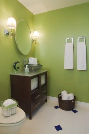Особенности покраски стен в ванной
