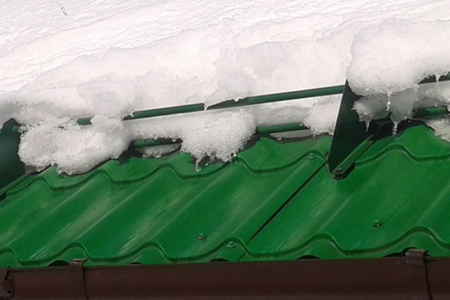Калькулятор расчета нагрузки на снегозадержатели