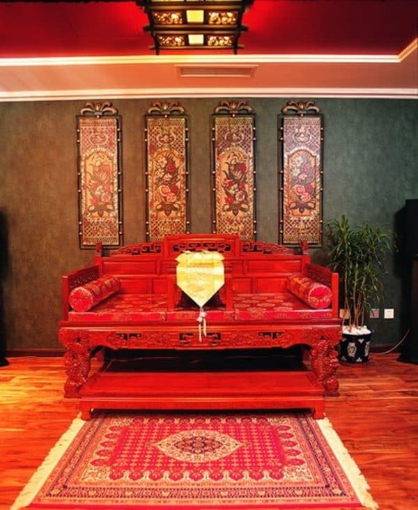 диван в китайском стиле