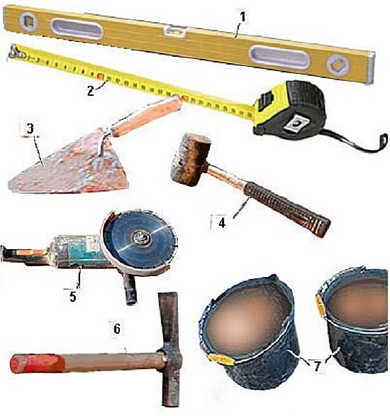 Инструменты для печным работам