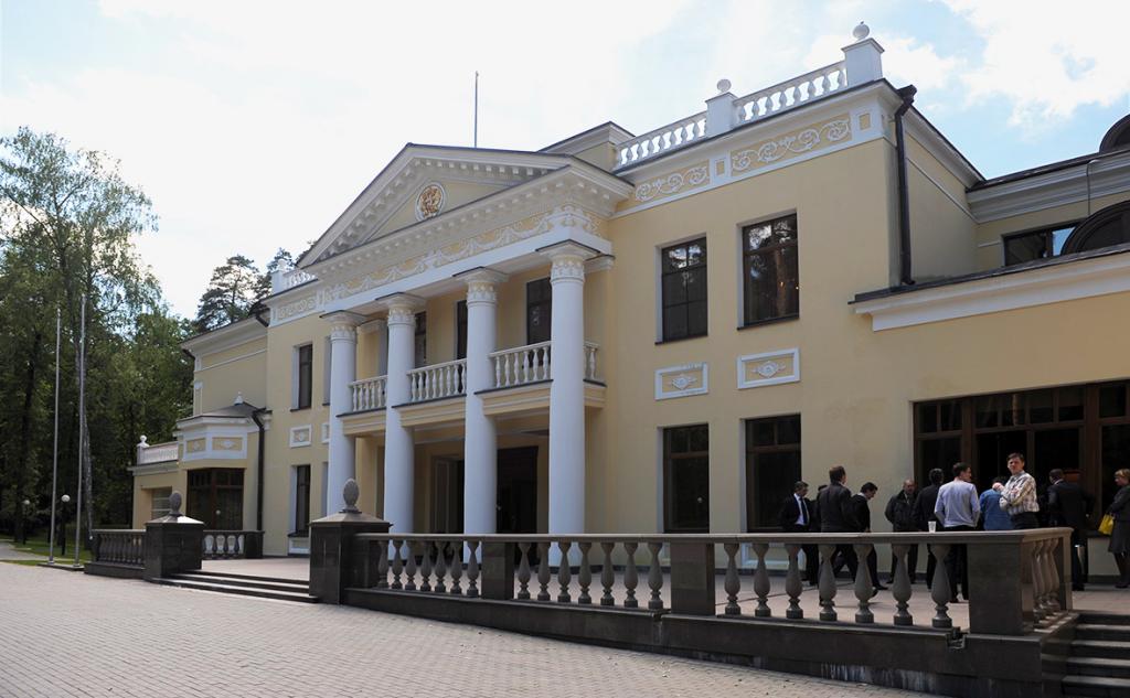 Резиденция Путина в Ново-Огарево.